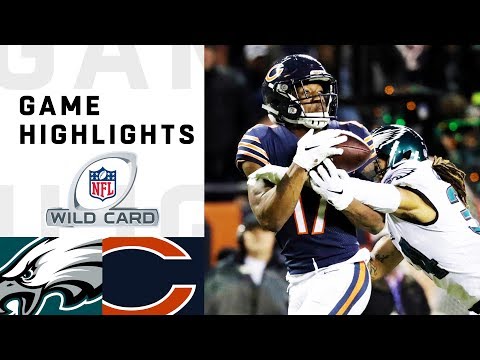 Eagles vs. Bears Wild Card Round Highlights | NFL 2018 Playoffs