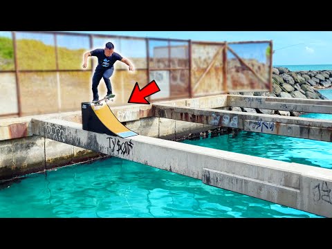 THE ULTIMATE NARROW QUARTER PIPE CHALLENGE