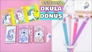 15 Kendi̇n Yap Bi̇rbi̇ri̇nden Sevi̇mli̇ Unicorn Okul Malzemeleri̇ Okula Dönüş Hi̇leleri̇