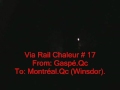 (Rain) Travel: Via Rail Chaleur # 17, Gaspé.Qc/Rimouski.Qc.(Part 7/?, Saturday 06/18/2011).
