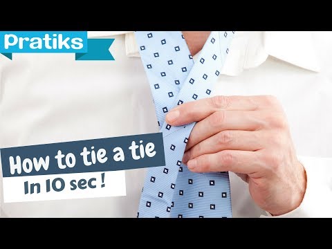 how to tie windsor knot step by step. How to tie a tie in 10 seconds