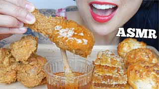 Asmr Fried Chicken Honeycomb Extreme Eating Sounds No Talking Sas-Asmr