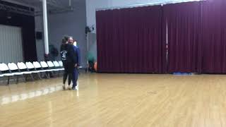 Argentine Tango Private Lesson With Brianna October 2018.2