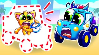 Where Is My Baby Car? Help Me Police Car Best Kids Songs By Baby Cars