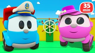 Çizgi Film. Küçük Kamyon Leo Değişik Araçlar Yapıyor. Bebek Videoları Izleyelim.