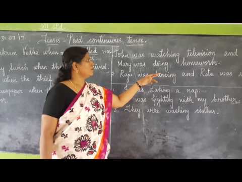 TENSES PAST CONTINUOUS TENSE.