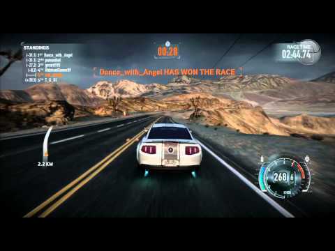 На ноутбуке nfs the run