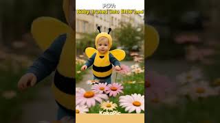 Baby Turned Into Baby Bee?
