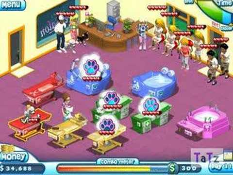 Video of game play for Paradise Pet Salon