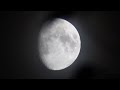 The Moon - Canon 600D efs 18-135 mm kit lens