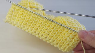 Üç Günde Yelek Örün Iki Şiş Kolay Örgü Model Anlatımı Crochet Knitting