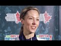 2012 Scotties Tournament of Hearts Draw 8 Media Scrum