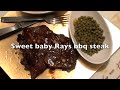 Sweet Baby Ray's bbq Steak