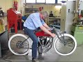 Excelsior 1919 Boardtrack racer ohc.wmv