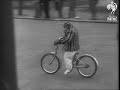 Cute Chimp Cycles Around London