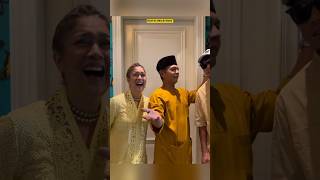 Riuh Bila Nabil Ahmad Datang Open House Datin Seri Nina Juren