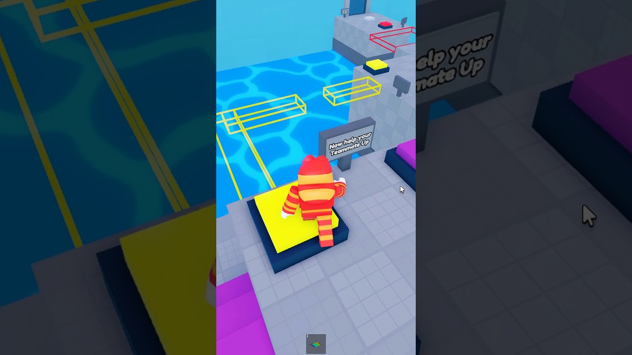 Oi Oi Oi Larva plays New Teamwork Obby #roblox #shorts Oi Oi Oi Larva plays New Teamwork Obby #roblox #shorts