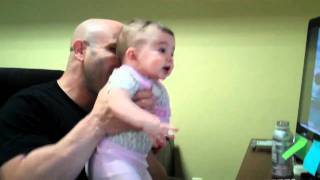 Baby Mia Dancing To Kids Incorporated Song