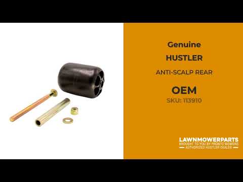 113910 KIT ANTI-SCALP REAR - HUSTLER Genuine OEM Part 113910 KIT ANTI-SCALP REAR - HUSTLER Genuine OEM Part