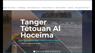 Premier site de mise en avant de tourisme Marocain