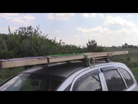 Багажник на крышу из труб своими руками Багажник на крышу из труб своими руками