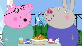 Peppa And Family Go On Holiday To Paris