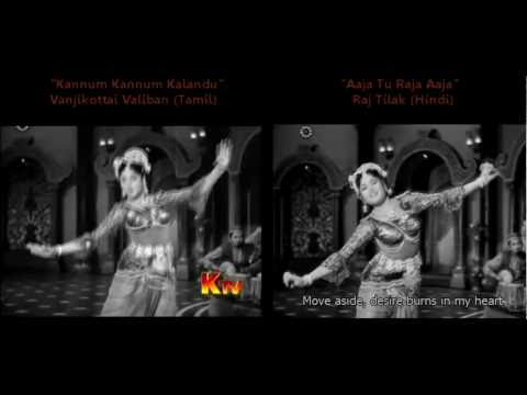 Comparing Vyjayanthimala and Padminis Dance-off in Vanjikottai...