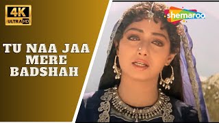 Tu Naa Jaa Mere Badshah - 4K Video | Khuda Gawah | Amitabh Bachchan, Sridevi | Alka Yagnik Songs