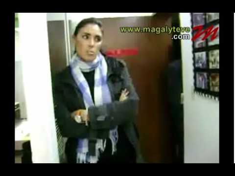 Back stage de Isabel rabago en Magaly TV 03/09/09 Parte1