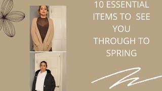 10 ESSENTIAL ITEMS YOU NEED IN YOUR WARDROBE TO SEE YOU THROUGH UNTIL SPRING - Tanya Louise