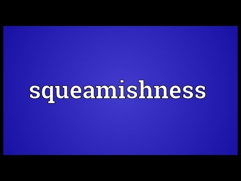 Header of squeamishness