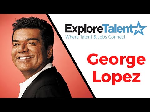 He is best known as the star of his own hit television show, The George Lopez Show. George gives inspirational advice to up and coming actors and