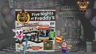 Fnaf Game Area With Mangle & Balloon Boy, Unboxing Mcfarlane Construct Brick Build 12696