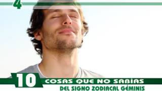 10 COSAS QUE NO SABIAS DEL SIGNO ZODIACAL GEMINIS