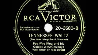 Watch Pee Wee King Tennessee Waltz video