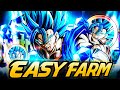 QUEST UPDATE! HOW TO FARM *NEW* BLUE INCREDIBLE GEMS! LR Vegito Blue EZA Part 1 | DBZ Dokkan Battle