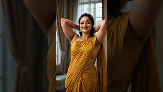 Super Hot In A Yellow Saree Shes Setting The Screen On Fire