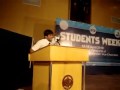 Funny Speech Of Student To Pakistani Politics