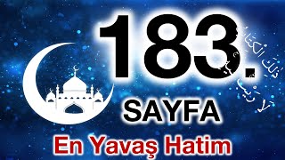 Kuran 183. Sayfa Enfal Suresi 8. Sayfa Yavaş Okuyuş 10. Cüz 183. Sayfa Ok Takipli 183. Sayfa