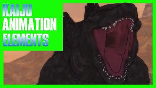Godzilla Walking Animation Greenscreen - Kaiju Animation Elements Pack