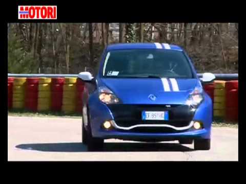Renault Clio RS Gordini test in pista con commento tecnico di Giampaolo 
