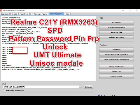 Realme C21Y (RMX3263) SPD Pattern Password Pin Frp Realme C21Y (RMX3263) SPD Pattern Password Pin Frp