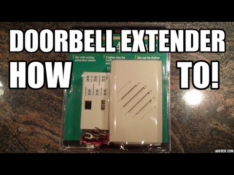 extender doorbell carlon door bell wireless ringing
