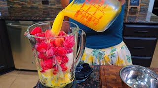 Quick & Easy Strawberry Banana Smoothie Recipe Smoothie Mondays
