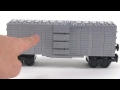 LEGO train Boxcar #1 - custom MOC
