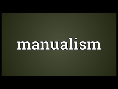 Header of manualism