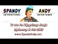 Spandy Andy making the town smile and dance