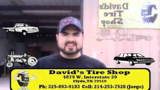 DAVID"S TIRE SHOP-DTS TIRE SHOP COMERCIAL IN CLYDE,TX 79510