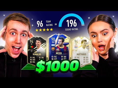 I Bet Talia $1000 She Couldn't Beat My FUT Draft