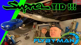 Toyota Supra Mk4 Twin Turbo Ny Udstødning Lyder Sindssygt
